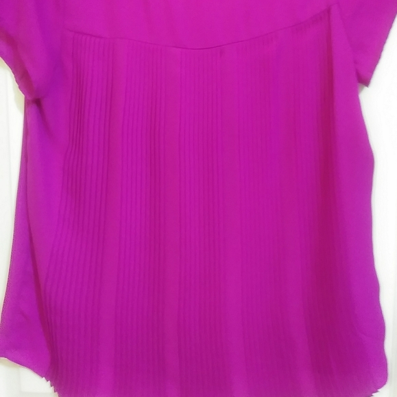 CYNTHIA ROWLEY Fuchsia blouse - Picture 3 of 7